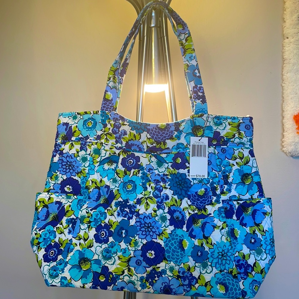 Vera Bradley Factory Pleated Tote - NWT!!